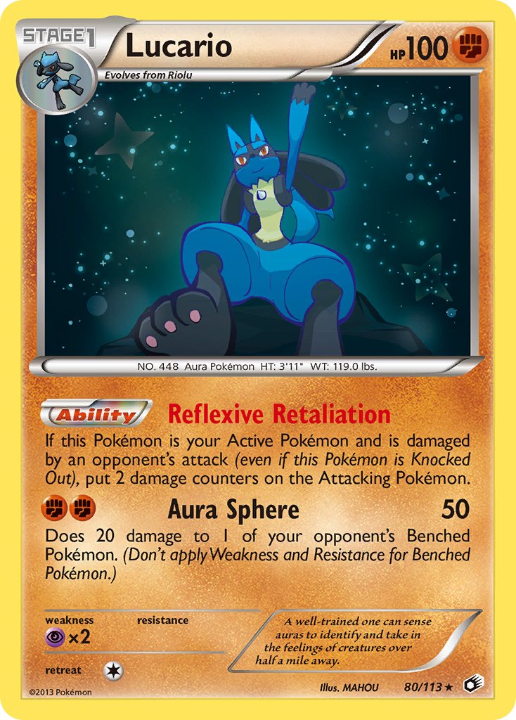 Lucario [Reverse Holo]